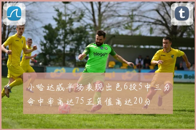 小哈达威半场表现出色6投5中三分命中率高达75正负值高达20分